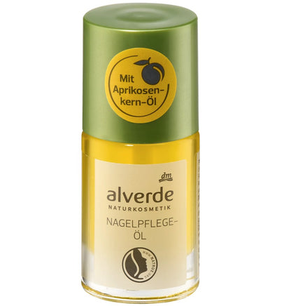 alverde NATURKOSMETIK Nagelöl mit Aprikosenkernöl & Sanddornextrakt, 10 ml