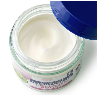 alverde NATURKOSMETIK Nachtcreme Kollagen Boost Gesichtscreme Kollagen Boost 50 ml