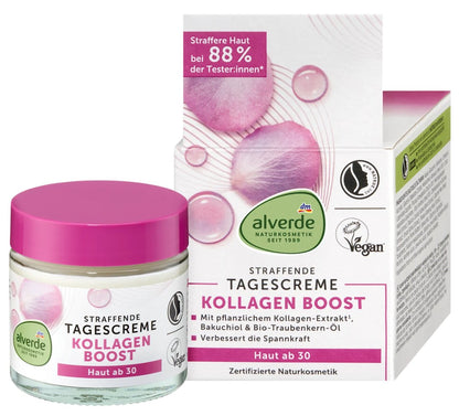 alverde NATURKOSMETIK Gesichtscreme Kollagen Boost 50 ml