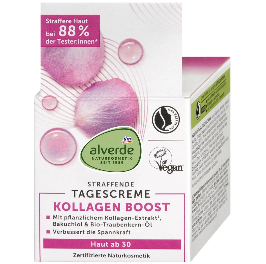 alverde NATURKOSMETIK Gesichtscreme Kollagen Boost 50 ml