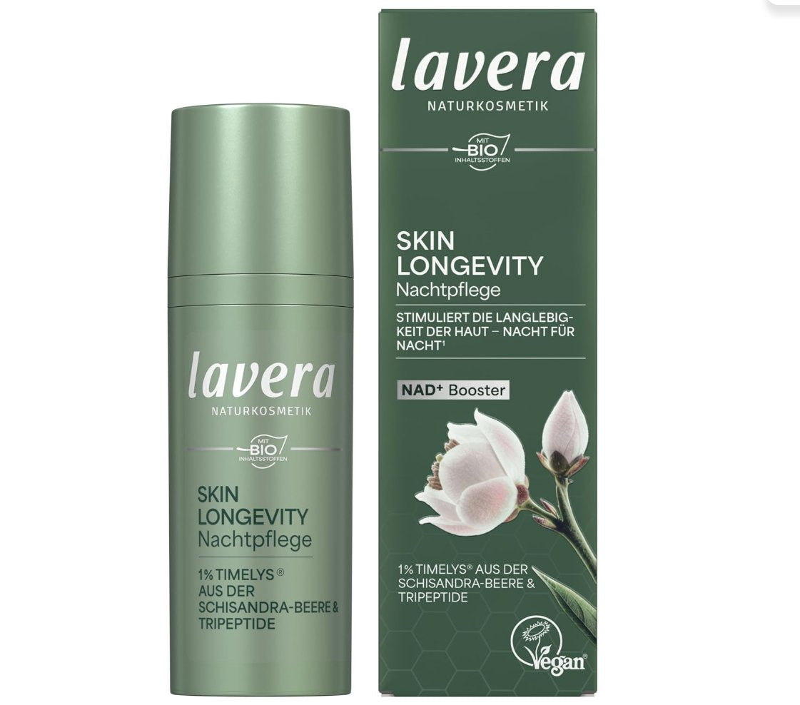 lavera 天然化妝品長效晚霜，50 毫升