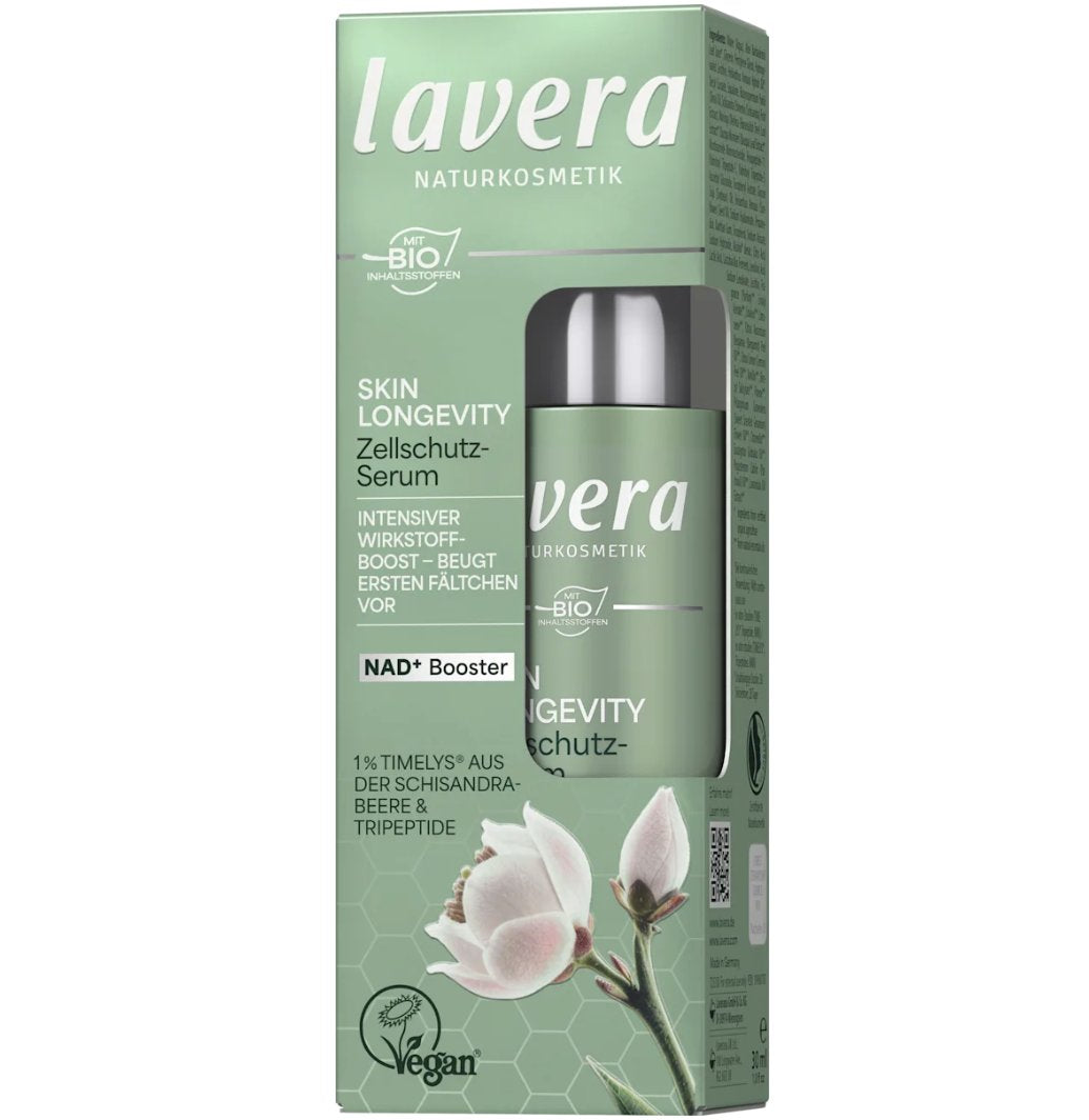 lavera Natural Cosmetics Cell Protection Serum Skin Longevity, 30 ml