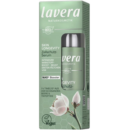 lavera Natural Cosmetics Cell Protection Serum Skin Longevity, 30 ml