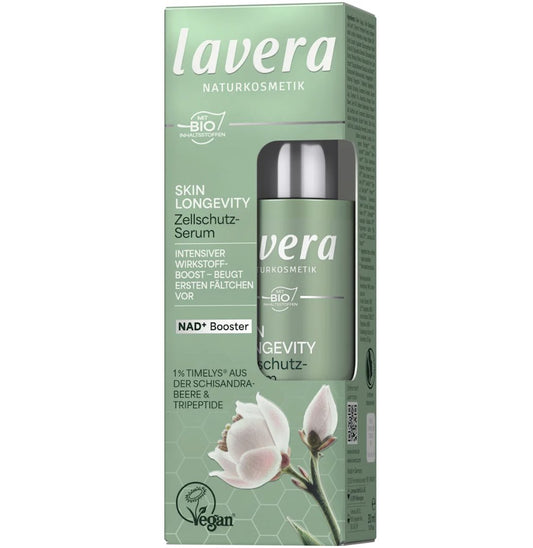 lavera Naturkosmetik Zellschutz-Serum Skin Longevity, 30 ml