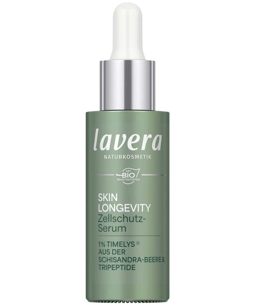 lavera Naturkosmetik Zellschutz-Serum Skin Longevity, 30 ml