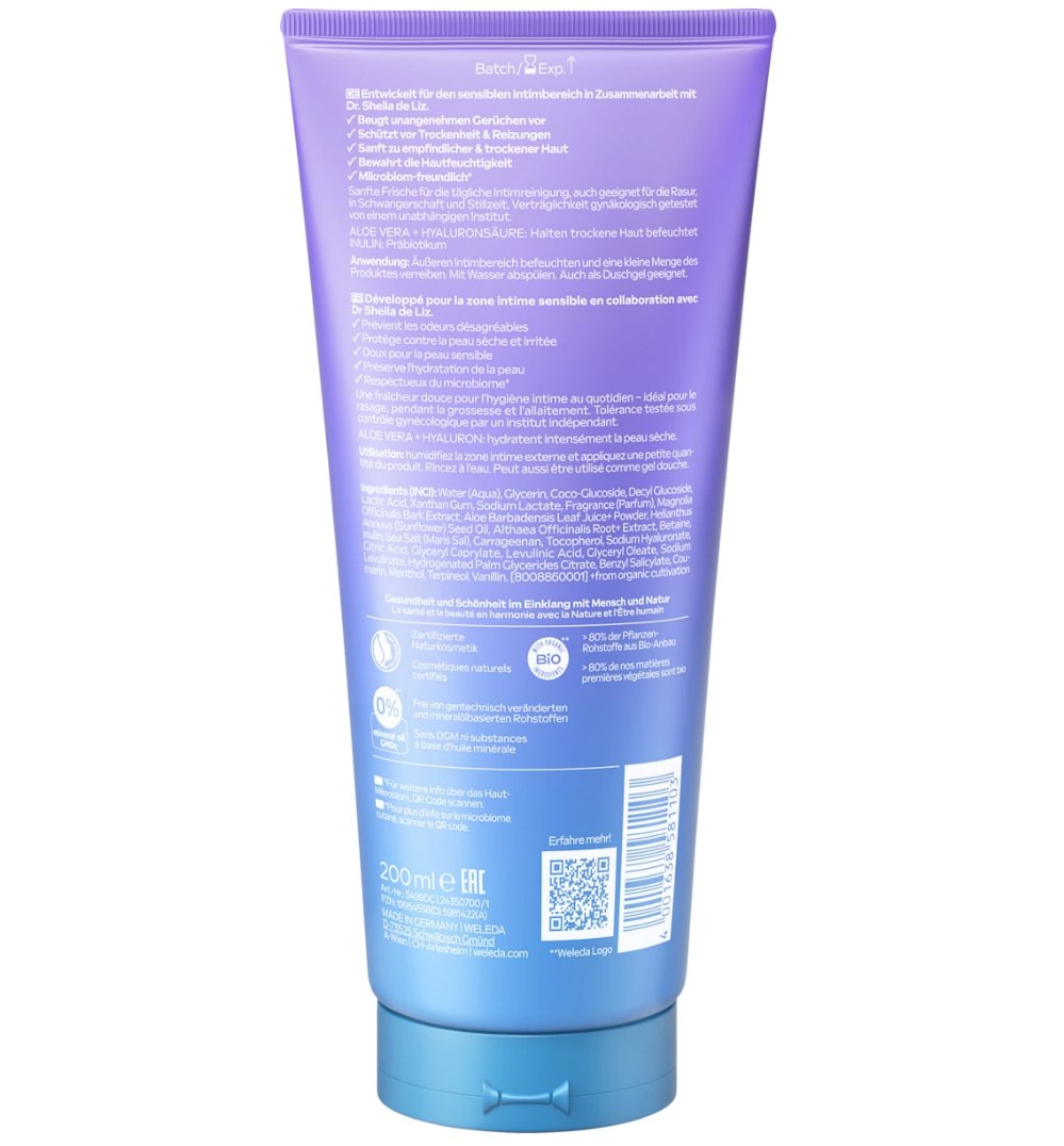 Weleda Vlora Waschlotion – mikrobiomfreundlich, ohne Parabene und Silikone
