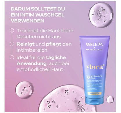 Weleda Vlora Waschlotion – Anwendung als Intimwaschlotion oder Duschgel