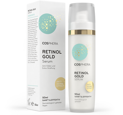 Cosphera Retinol Gold Serum 50ml