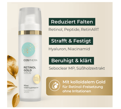 Cosphera Retinol Gold Serum 50ml