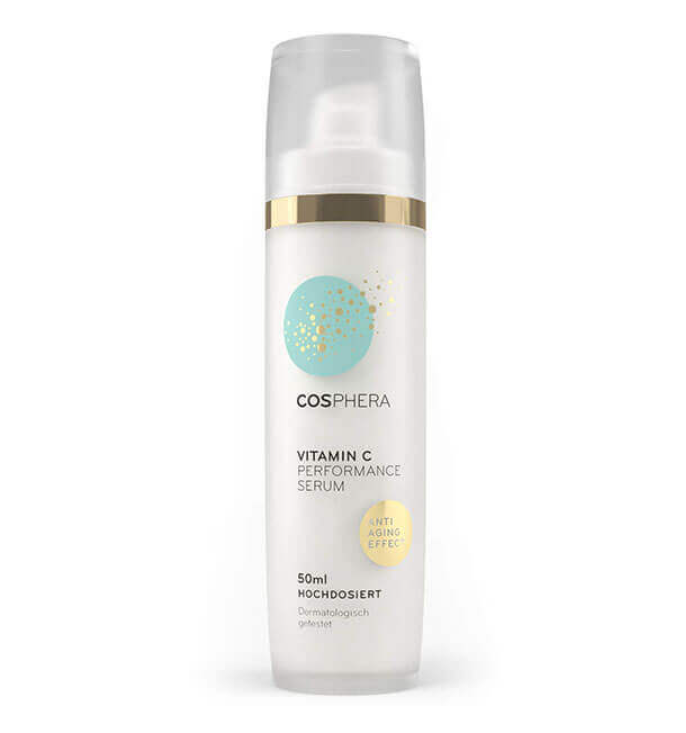 Cosphera 維他命C精華液 50ml｜雙重穩定型維他命C＋Hyaluron＋Seboclear MP