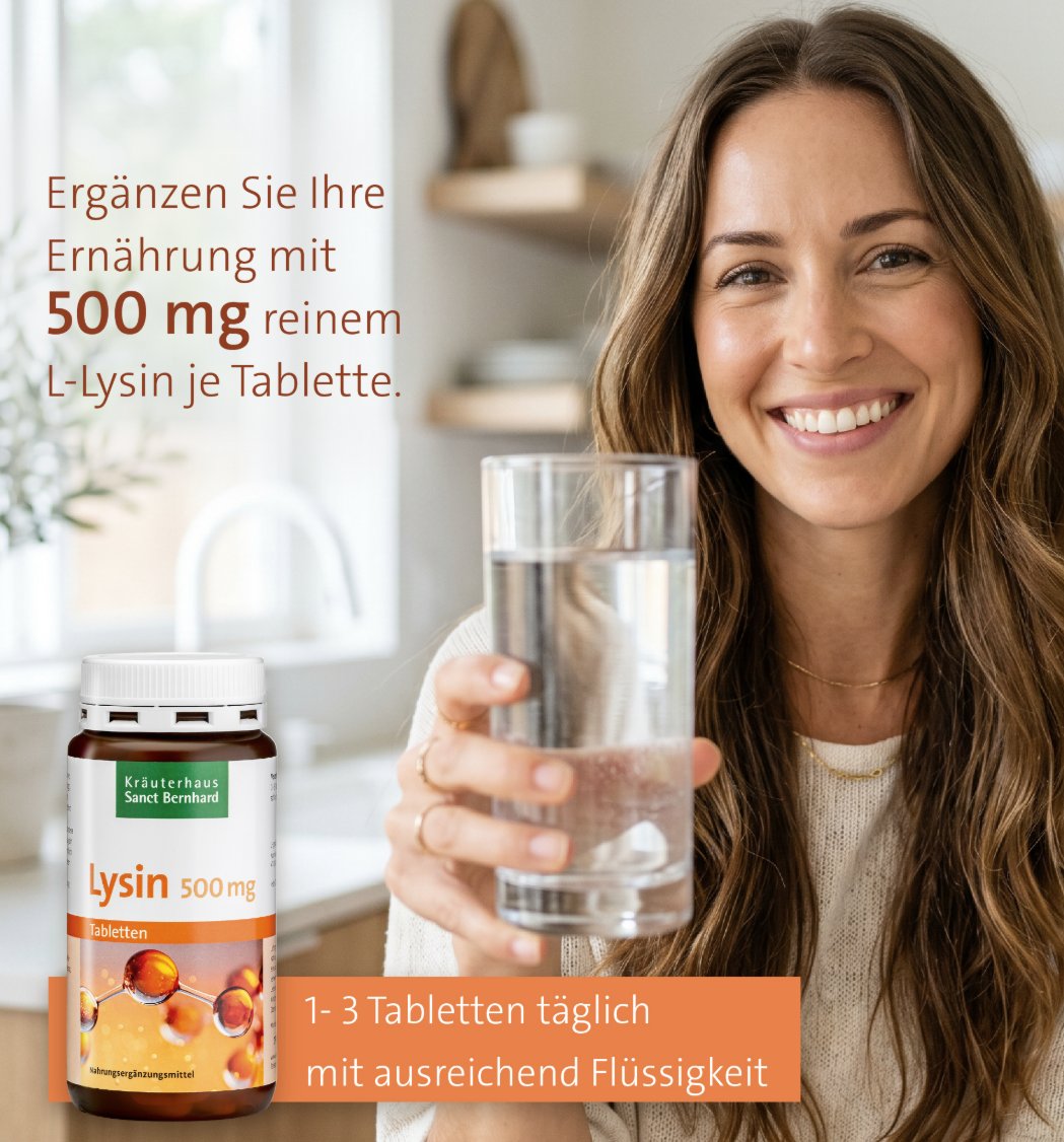 Sanct Bernhard  L-Lysin-500 mg-Tabletten