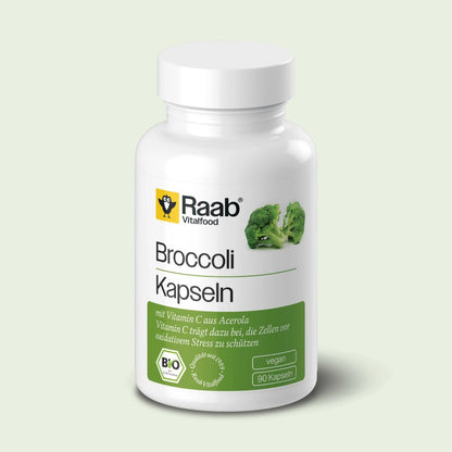 Raab Vitalfood 有機青花菜膠囊含維他命C – 90粒
