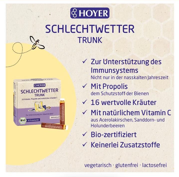 HOYER Schlechtwetter Trunk 10 ml x 10