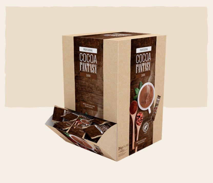 Cocoa Fantasy Dark Sticks 30 % Kakaoanteil 24g*100 Packungen /Karton