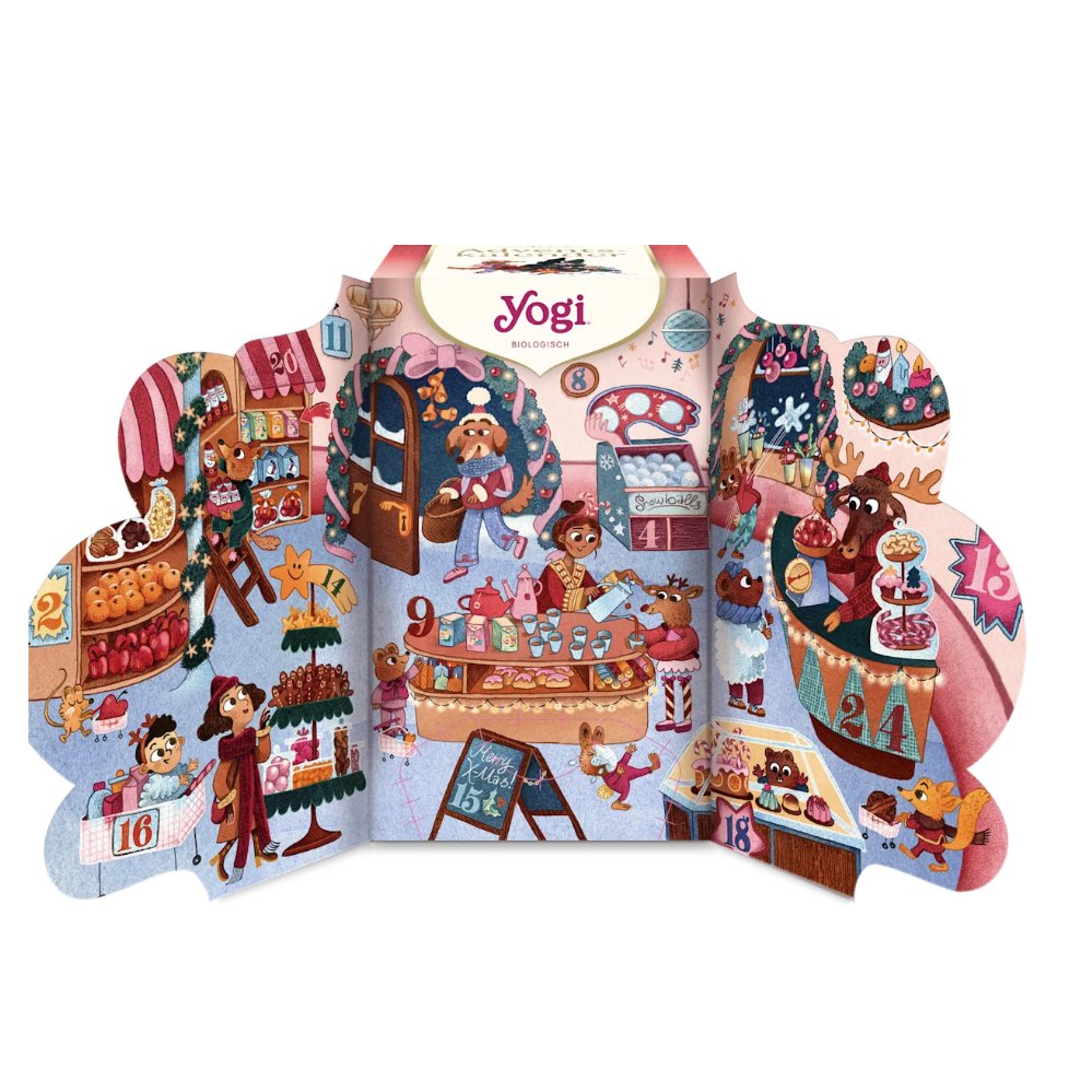 YOGI TEA Adventskalender 2026 – 24 ayurvedische Tees