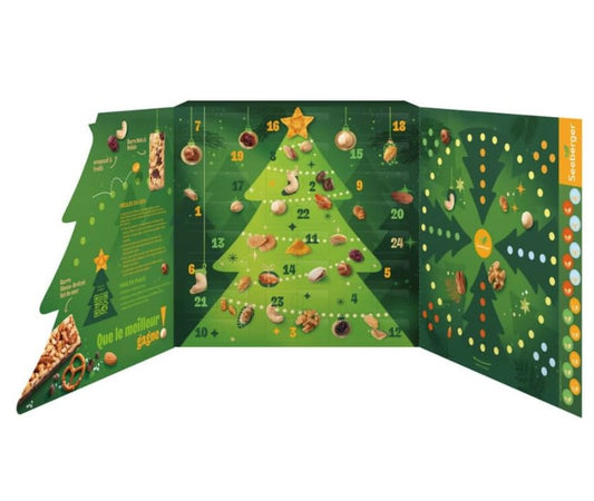 Seeberger Adventskalender 2026 – O du fröhliche Snackzeit, 1 Stück