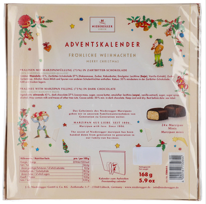Niederegger Mini-Adventskalender Wichtelwerkstatt, 168 g