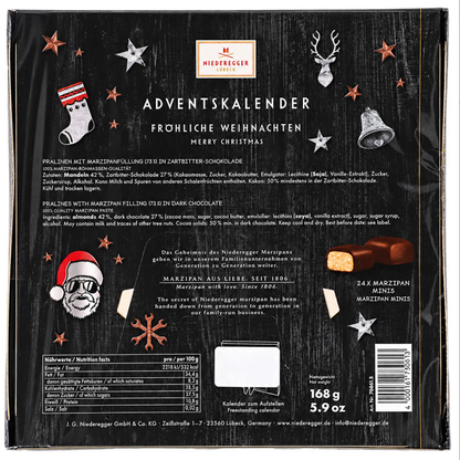 Niederegger Mini-Adventskalender Männersache, 168 g