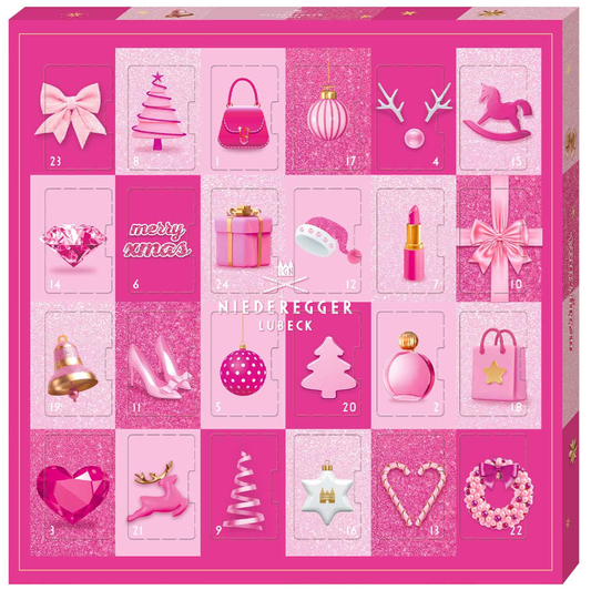 Niederegger Mini-Adventskalender Edition Glam, 177 g