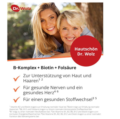 Dr. Wolz 維生素B群＋生物素＋葉酸酵母錠 300錠