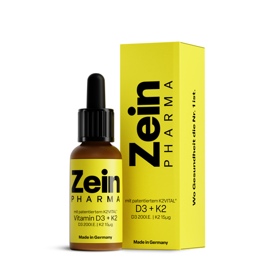 Zeinpharma Vitamin D3 200 IU + K2 15 µg Family Drops