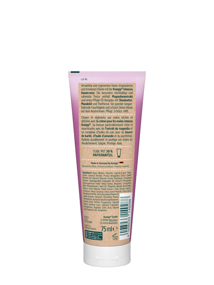 Kneipp Intensive Hand Cream Floral Dream with Magnolia & Shea Butter – for dry hands – 75 ml
