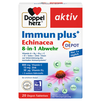 Doppelherz active Immune plus Echinacea Depot, 20 tablets