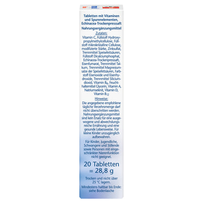 Doppelherz active Immune plus Echinacea Depot, 20 tablets