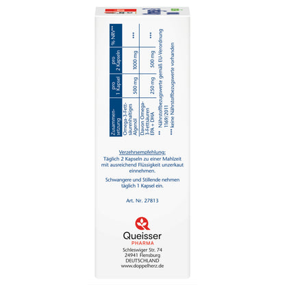 Doppelherz aktiv Omega-3 1000 vegan, 60 Kapseln