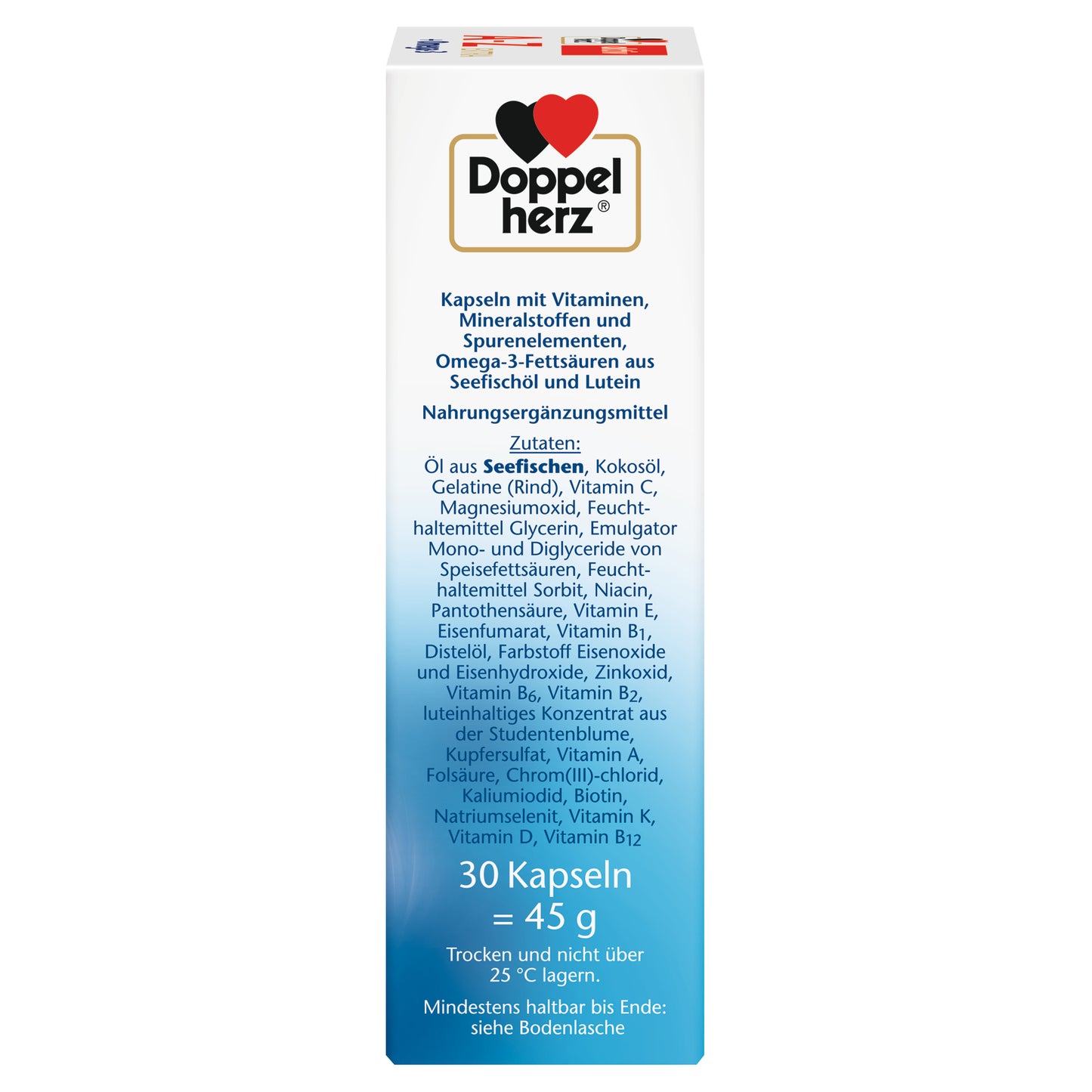 Doppelherz active AZ + Omega-3 Extra 30 pcs.