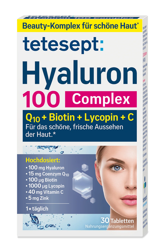 tetesept Hyaluron 100 Complex 30 tablets