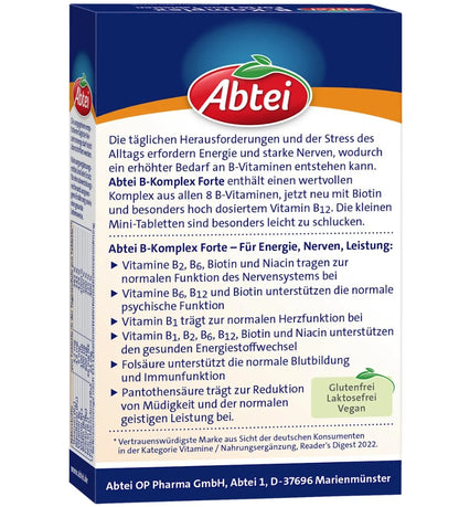 Abtei Vitamin B Komplex forte Tabletten, 50 St, 11,6 g