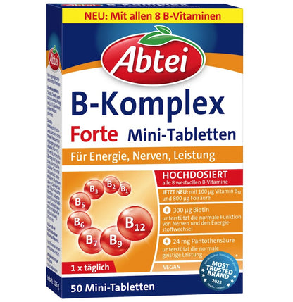 Abtei Vitamin B Komplex forte Tabletten, 50 St, 11,6 g