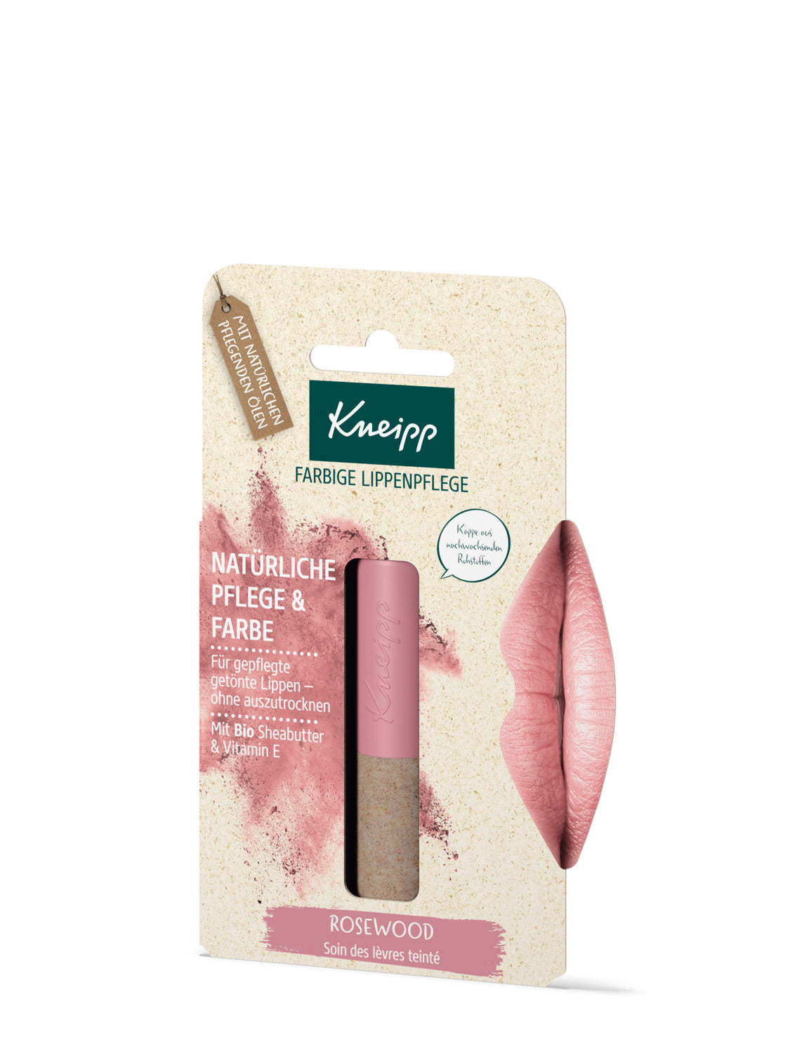 Farbige Lippenpflege Rosewood 3,5g