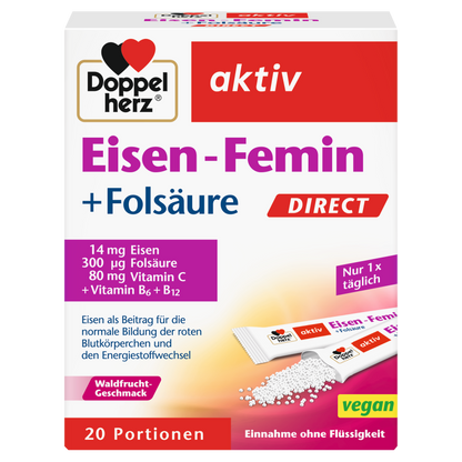 Doppelherz Iron-Femin DIRECT, 20 pcs, 22 g