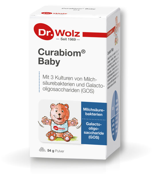 Dr. Wolz Curabiom® Baby 54g– Lactic Acid Bacteria & GOS for Babies and Pregnant Women
