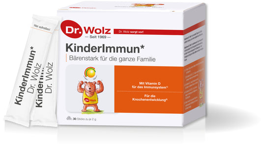 Dr. Wolz KinderImmun 兒童免疫粉｜30 包裝 *2g｜德國兒童免疫複方