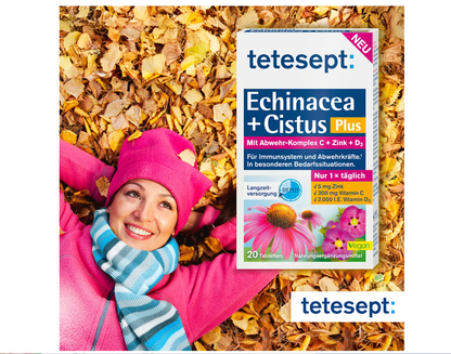 tetesept Echinacea + Cistus Plus tablets, 20 pcs