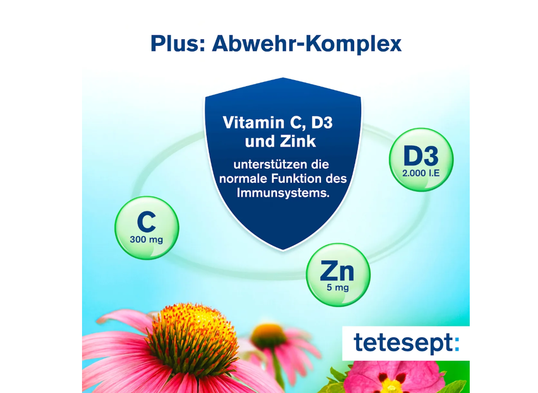 tetesept Echinacea + Cistus Plus tablets, 20 pcs