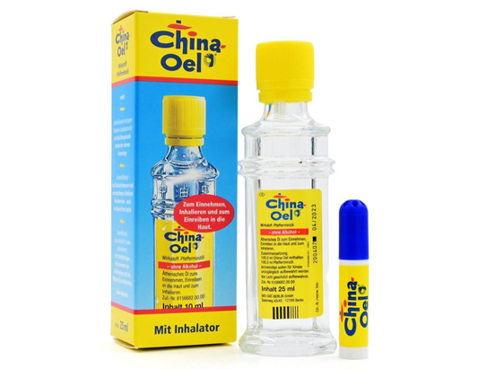 China-Öl China Öl mit 3 Inhalatoren 100 ml