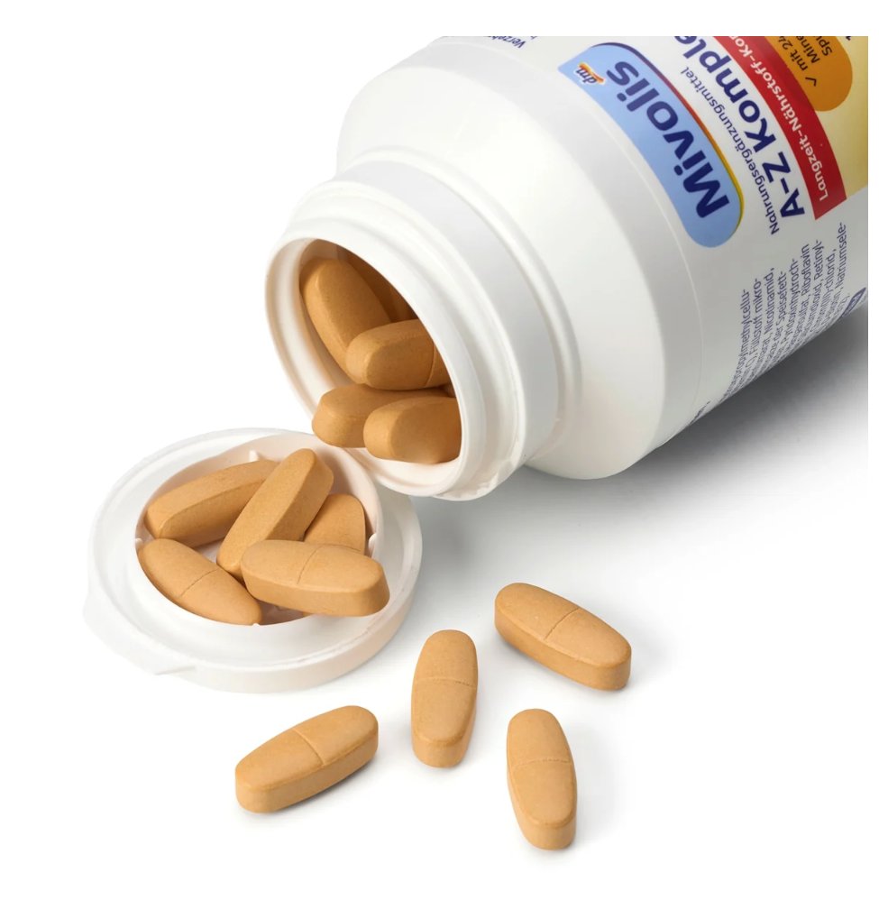 Mivolis A‑Z Komplett Tabletten 100 St. – Langzeit‑Depot Multivitamin