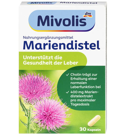 Mivolis 乳薊護肝膠囊 30入｜德國熱銷護肝配方
