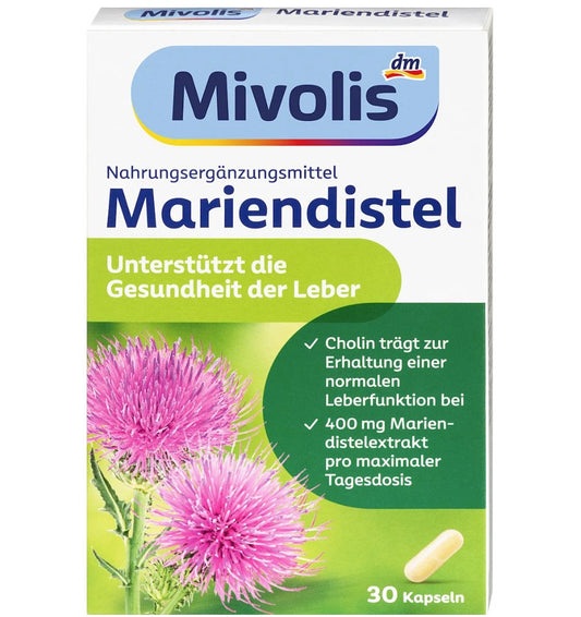 Mivolis Mariendistel Kapseln, 30 St, 16 g