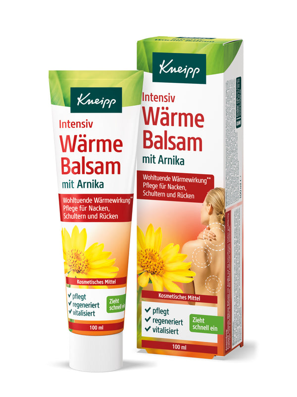 Kneipp® 克奈圃 天然山金車花熱力肩頸舒緩膏 100ml
