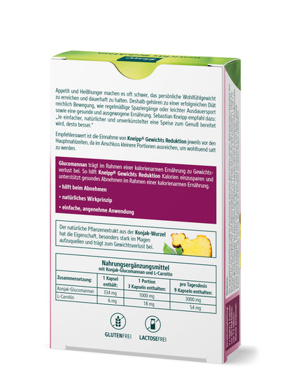 KNEIPP Gewichts Reduktion 40 Kapseln