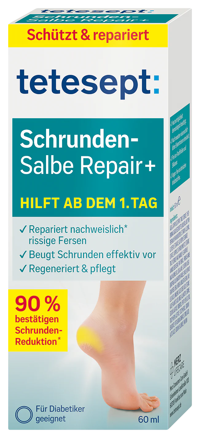 Tetesept Cracked Heel Ointment Repair+ 60 ml