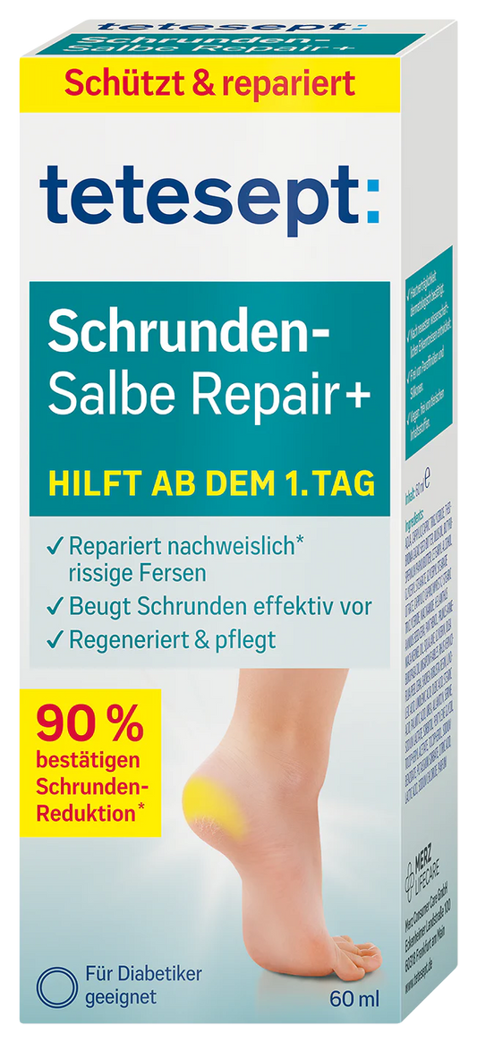 Tetesept Cracked Heel Ointment Repair+ 60 ml