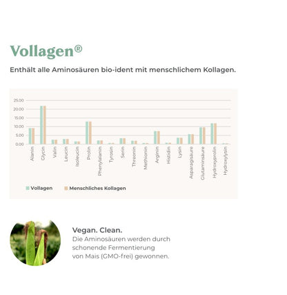 Cosphera 純素膠原蛋白形成膠囊含 專利Vollagen®，120 粒