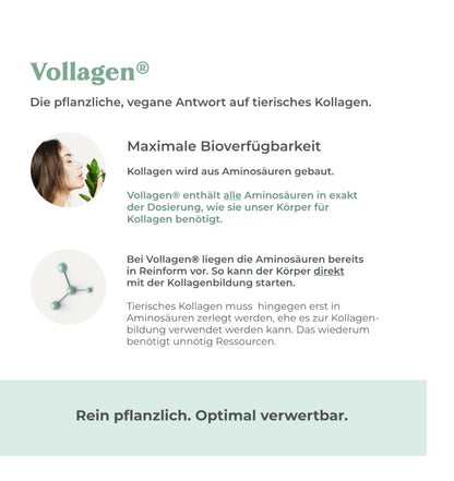 Cosphera 純素膠原蛋白形成膠囊含 專利Vollagen®，120 粒