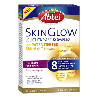 Abtei SkinGlow Leuchtkraft Komplex, 30 Kapseln